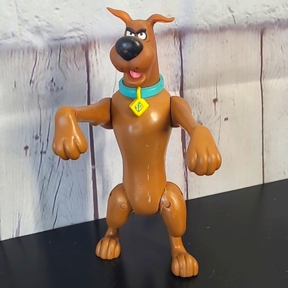 Vintage Y2K Hanna-Barbera Scooby-Doo  Zombie Scooby Poseable Action Figure Toy - Picture 4 of 17